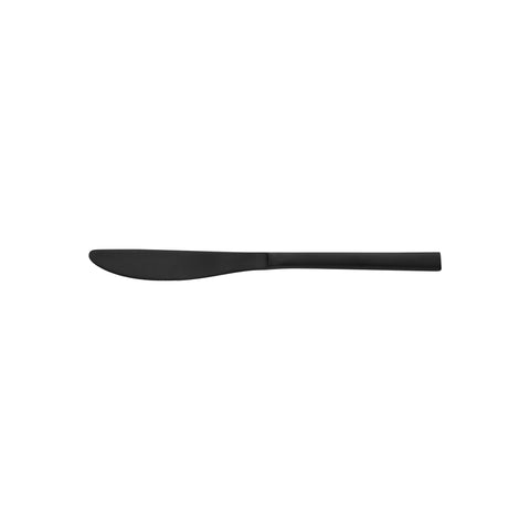 Dessert Knife Solid Handle MATT BLACK FORTESSA Arezzo