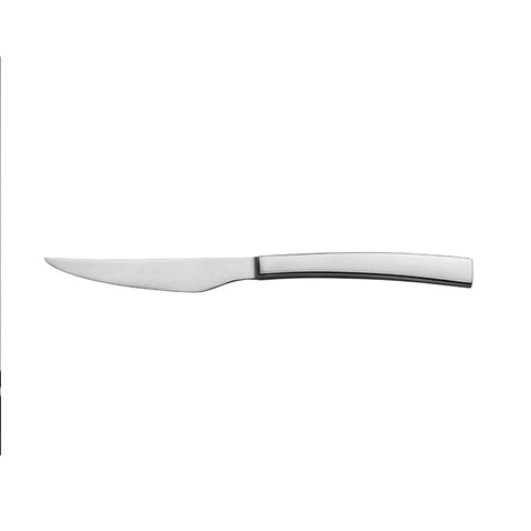 Steak Knife Stainless Steel Solid Handle MIRROR FINISH TRENTON London