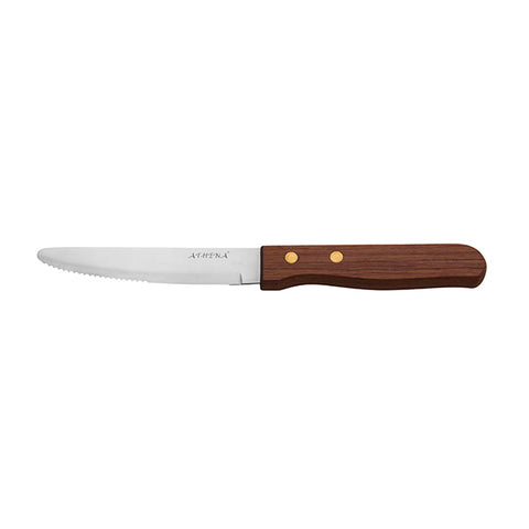 Steak Knife Jumbo Wood Handle 223mm ATHENA 