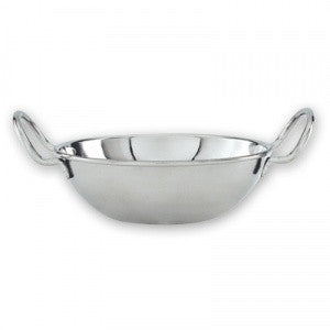 Kadai Bowl/Mini Wok-Stainless Steel 140mm