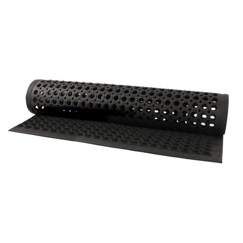 Rubber Mat 1550x930mm BLACK TRENTON 