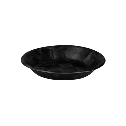 Serving Bowl with Wood Hd 450mm BLACK TRENTON 