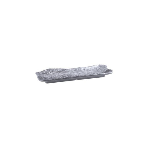 Oblong Plate 230x110mm WEATHERED PEWTER CHEFORWARD Endure