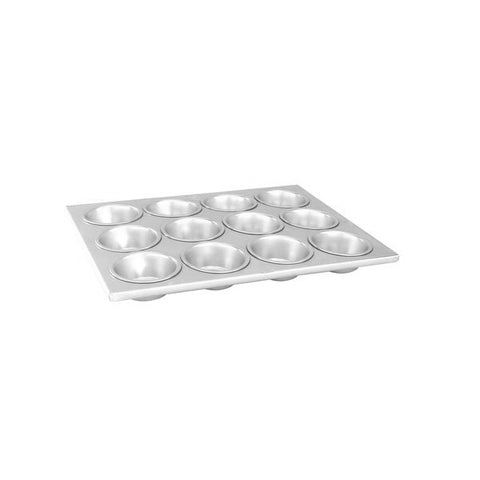 Muffin Pan Alum. 12 Cup 350x270mm TRENTON 