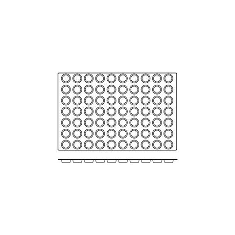 Silicon Mould Florentine 70Cup Size: 45x10mm /15ml FRENTI PROF Silicon