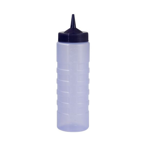 Sauce Bottle 750ml PURPLE BODY  PURPLE TOP CATERRAX 