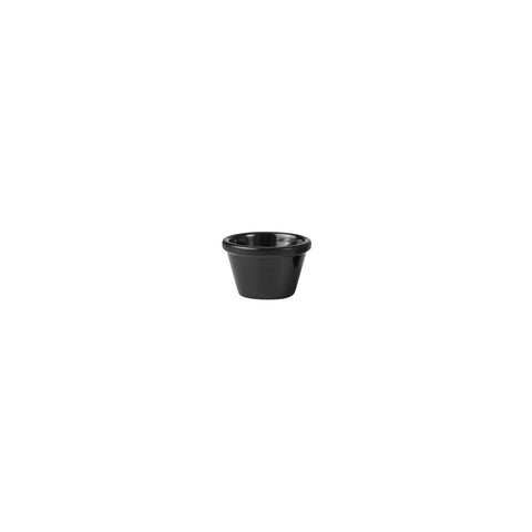 Ramekin 63mm 40mm H 45ml BLACK RYNER Melamine 