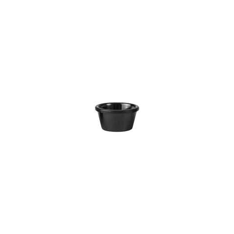 Ramekin 72mm 40mm H 60ml BLACK RYNER Melamine 