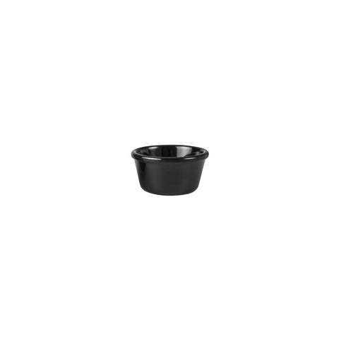 Ramekin 85mm 50mm H 120ml BLACK RYNER Melamine 