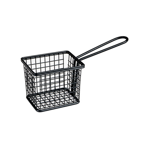 Service Basket Rect. 94x78x80mm BLACK MODA Soho