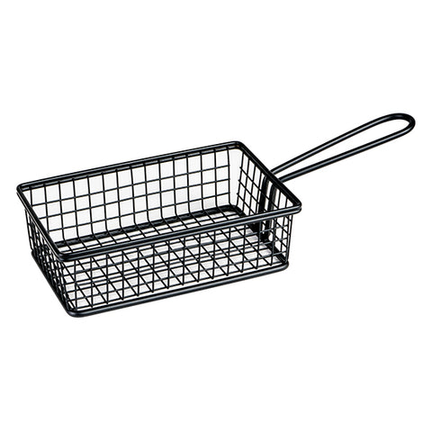 Service Basket Rect. 160x104x50mm BLACK MODA Soho