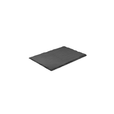 Slate Platter Rectangle 300x200mm BLACK ATHENA Art De Gourmet