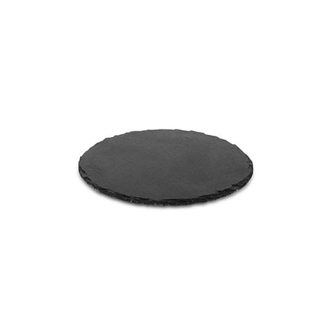 Slate Platter Round 350mm BLACK ATHENA Art De Gourmet