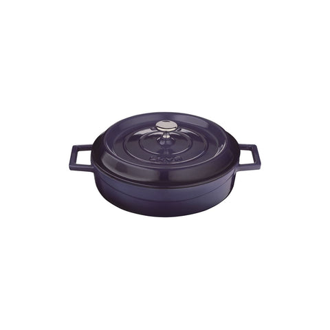 Casserole Round Low 2.4Lt 240mm PURPLE LAVA Trendy