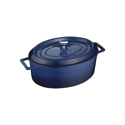 Casserole Oval 4.8Lt 290mm BLUE LAVA Trendy