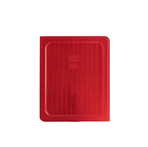 Food Pan Cover Pp 1/2 RED GASTROPLAST Polypropylene