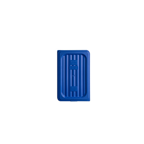 Food Pan Cover Pp 1/4 BLUE GASTROPLAST Polypropylene