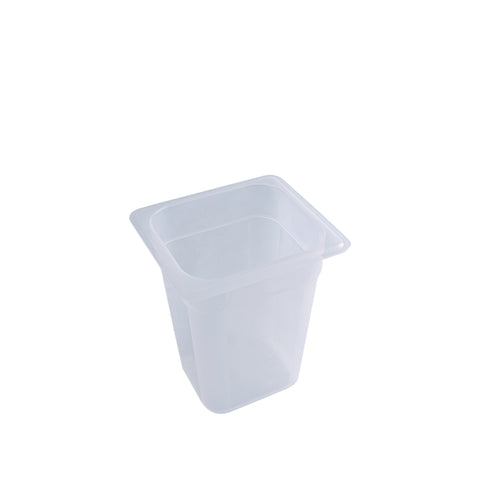 Food Pan Pp 1/6 200mm OPAQUE GASTROPLAST Polypropylene