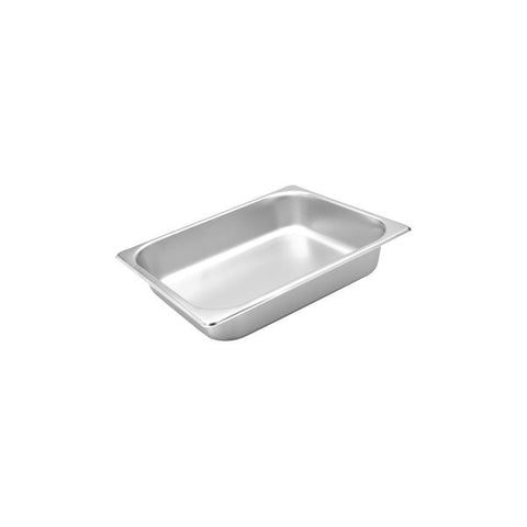 Standard Steam Pan Stainless Steel 1/2 100mm TRENTON Straight Sided