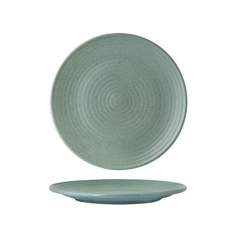 Round Coupe Ribbed Plate 210mmZUMA Mint