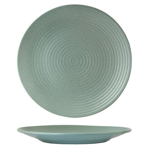 Round Coupe Ribbed Plate 310mmZUMA Mint