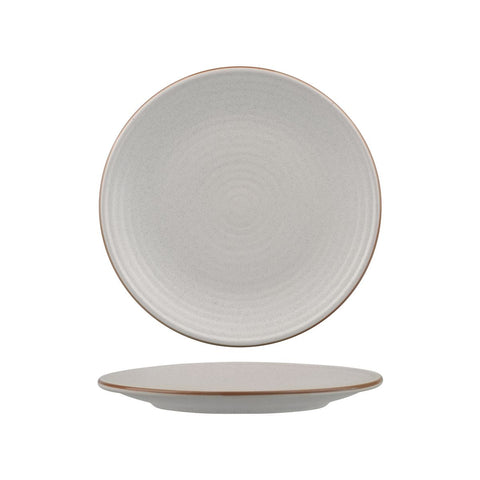 Round Coupe Ribbed Plate 210mmZUMA Mineral