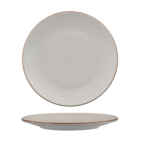 Round Coupe Ribbed Plate 265mmZUMA Mineral