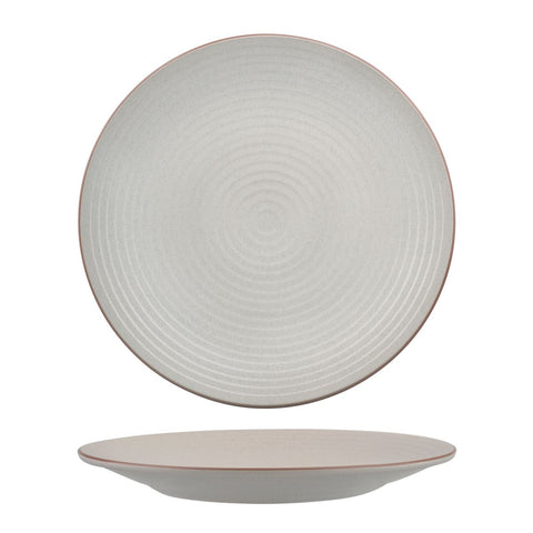 Round Coupe Ribbed Plate 310mmZUMA Mineral