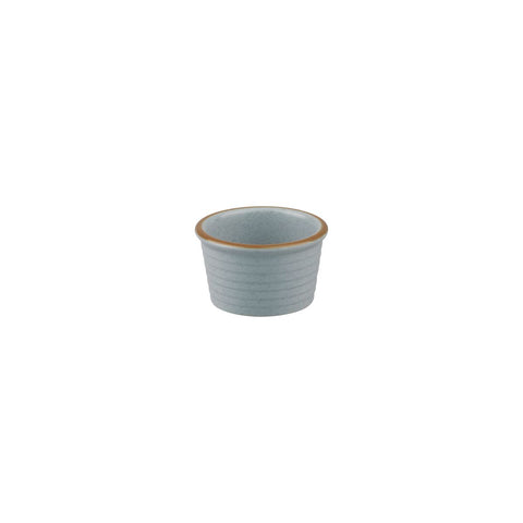 Ribbed Ramekin 85mm 50mm H ZUMA Bluestone