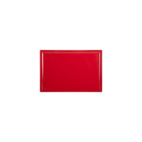 Rectangle Platter 250x170mm RED RYNER Melamine 