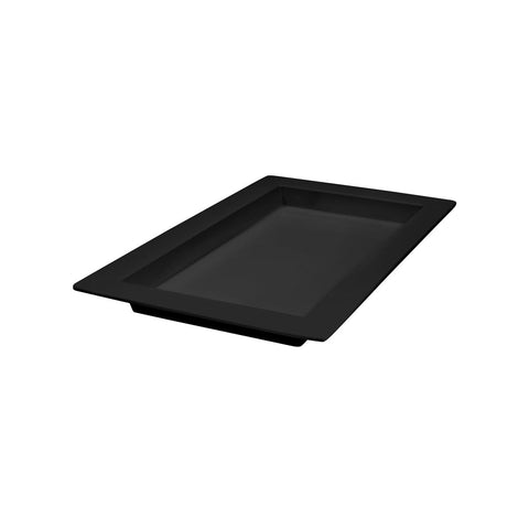 Rectangle Deep Platter 500x310x40mm BLACK RYNER Melamine 