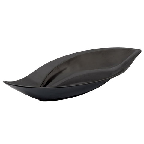 Leaf Bowl 500x240x60mm BLACK RYNER Melamine 