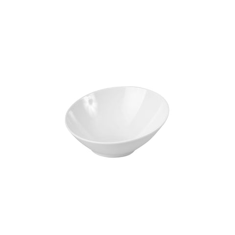 Slant Bowl 300mm WHITE RYNER Melamine 