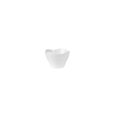 Organic Shape Bowl 90mm 55mm H WHITE RYNER Melamine 