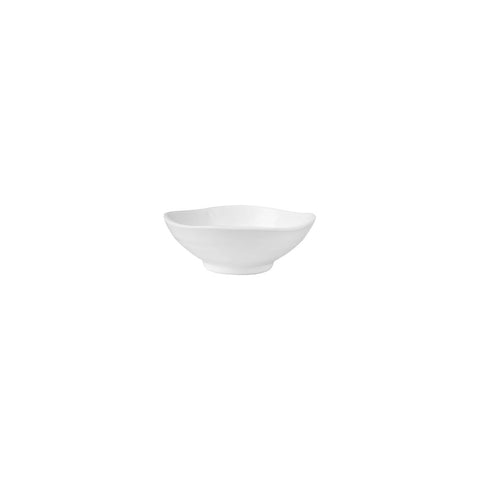 Organic Shape Bowl 125mm 30mm H WHITE RYNER Melamine 