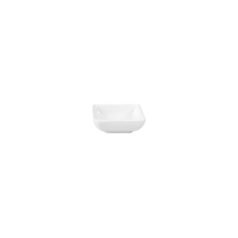 Square Sauce Dish 70x70mm WHITE RYNER Melamine 