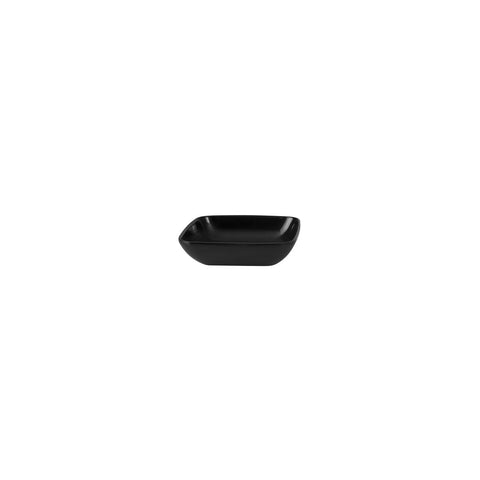 Square Sauce Dish 100x100mm BLACK RYNER Melamine 