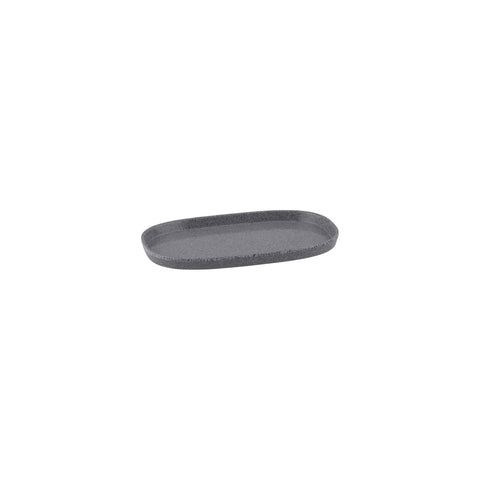 Rectangle Dish 1/4 Size 20mm Deep STONE GREY RYNER Melamine Pebble