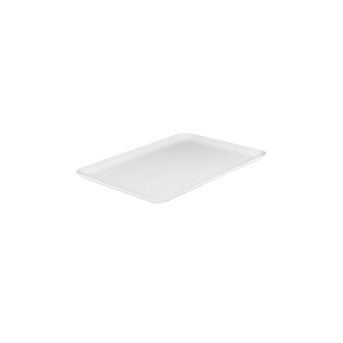 Rectangle Coupe Platter 290x200mm WHITE RYNER Melamine 