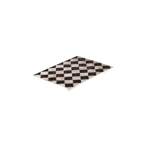 Rectangle Flat Platter 325x265mm CHECKERED RYNER Melamine 