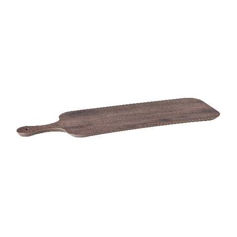 Rectangle Paddle Board 610x200x15mm DARK BROWN RYNER Melamine Wood Deco