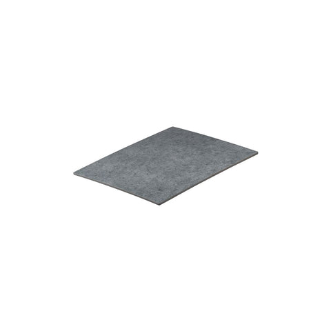 Rectangle Flat Platter 325x265mm LIGHT CONCRETE RYNER Melamine 