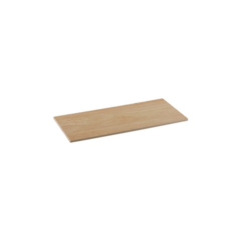 Rectangle Flat Platter 325x175mm OAK WHITE RYNER Melamine 