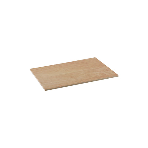 Rectangle Flat Platter 325x265mm OAK WHITE RYNER Melamine 