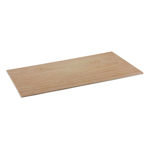 Rectangle Flat Platter 530x325mm OAK WHITE RYNER Melamine 