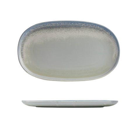 Oval Coupe Plate 355X215mmMODA PORCELAIN Cloud