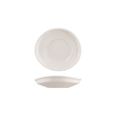 Organic Bowl/Plate 205X195mmMODA PORCELAIN Snow