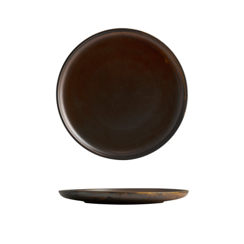 Round Plate 260mmMODA PORCELAIN Rust