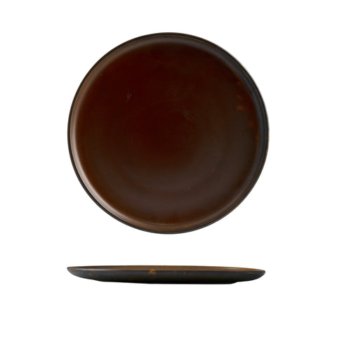 Round Plate 290mmMODA PORCELAIN Rust