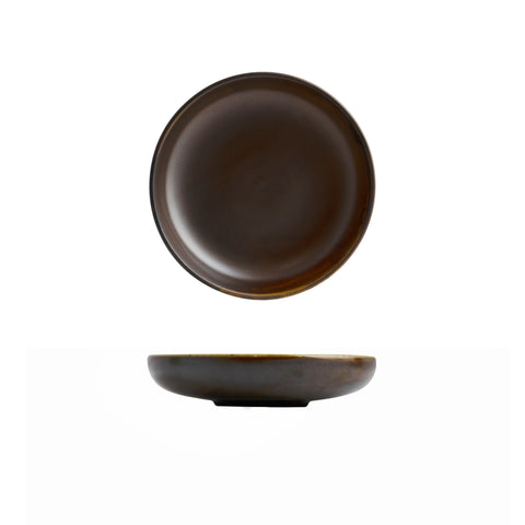 Round Share Bowl 192mmMODA PORCELAIN Rust